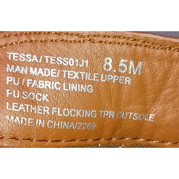 MADDEN GIRL, Tan Tessa Ankle Platform Boots, Woman Size 8.5 - Picture 8 of 8